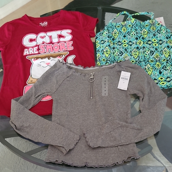 Justice Other - NWT Justice Lot of 3 Kid's Top ❤️